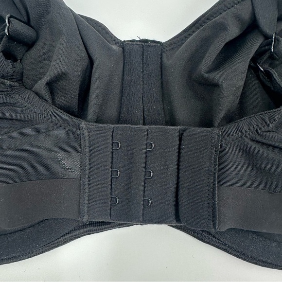 Wacoal 855387 Shape Revelation Pendulous Unlined Underwire Bra Black US 38DD - Picture 6 of 11